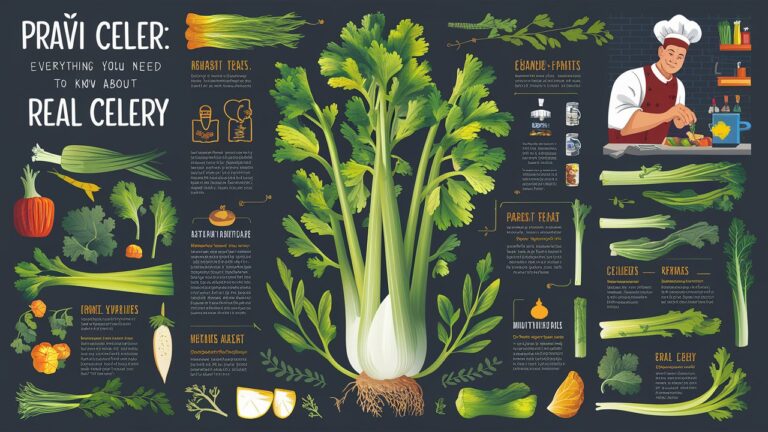 Pravi Celer: Everything You Need to Know About Real Celery Pravi Celer