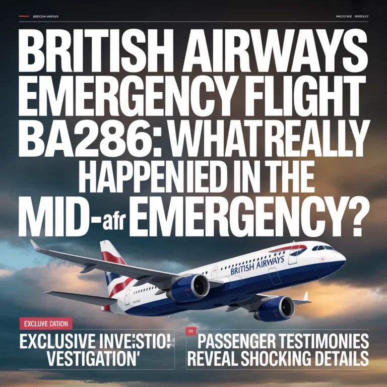 british airways emergency flight ba286